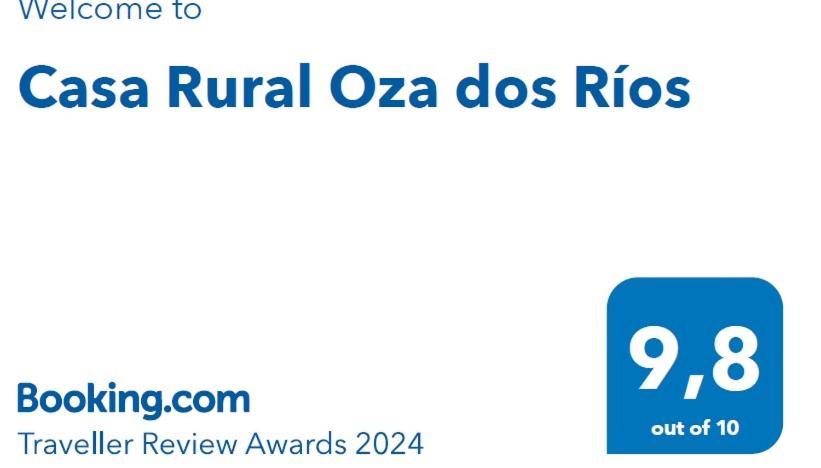 Casa Rural Oza de los Ríos Exterior foto